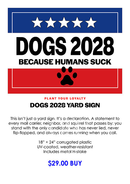 ZEN DOG SIGN